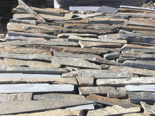 Горбушка златолит мультиколор для облицовки купить в Пензе