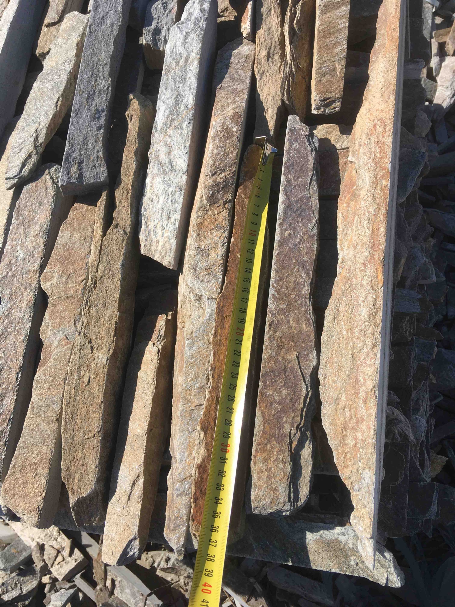 Горбушка златолит мультиколор для облицовки купить в Пензе