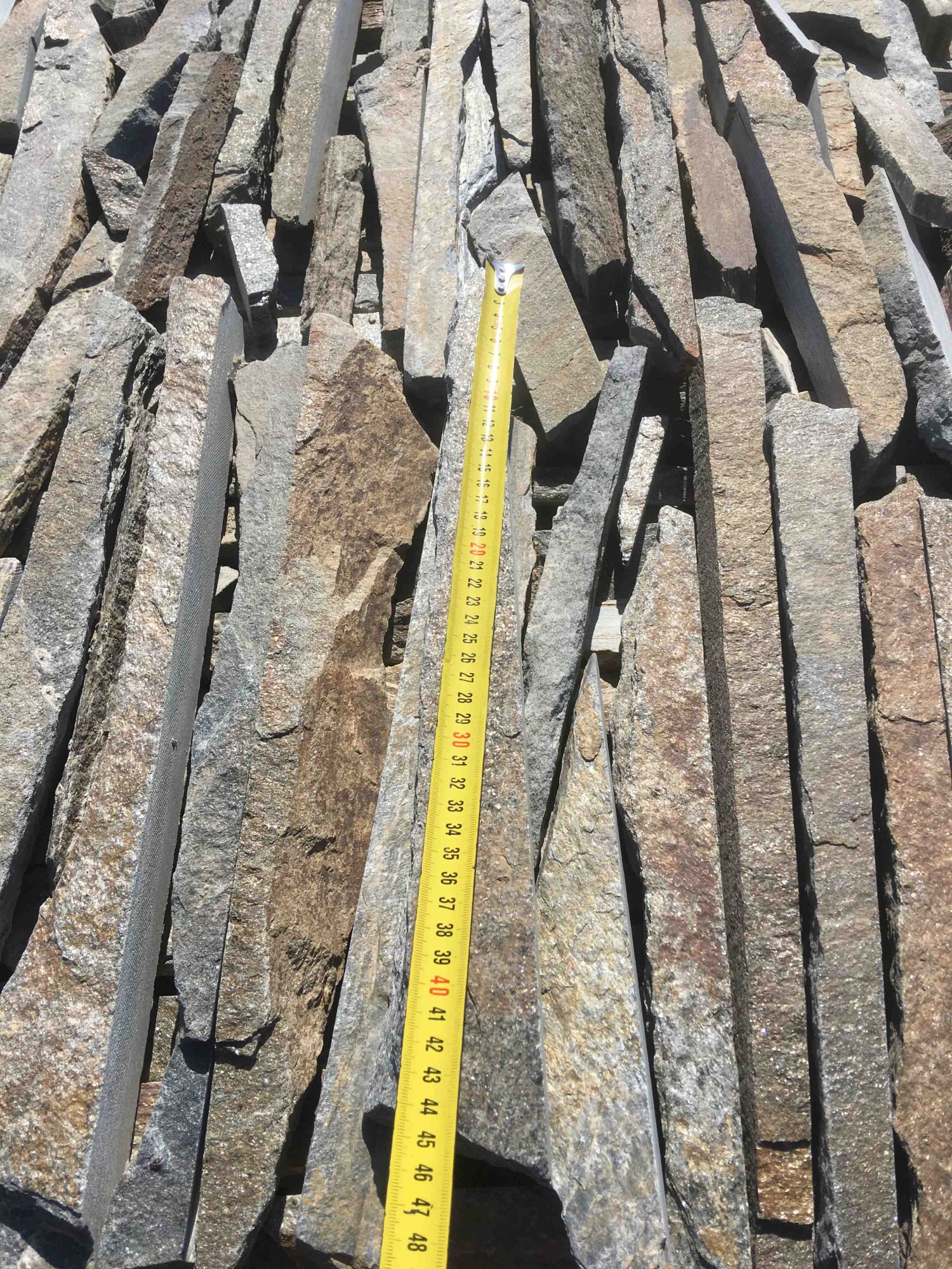 Горбушка златолит мультиколор для облицовки купить в Пензе