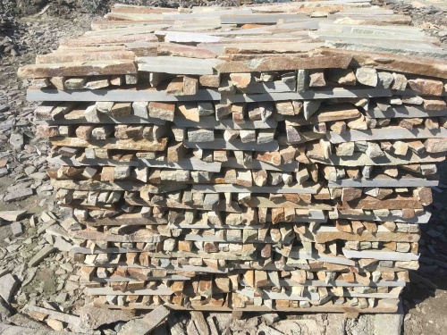 Горбушка златолит золотистый для облицовки купить в Пензе