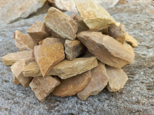 Златолит жёлтый декоративная каменная крошка купить в Пензе