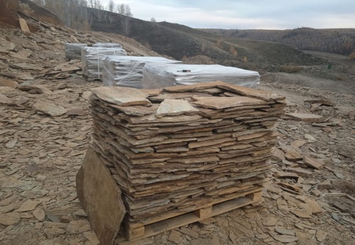 Плитняк кора дерева для цоколя, отмостки купить в Пензе