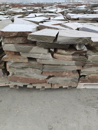 Плитняк песчаник серо-зелёный для мощения 60-65 мм купить в Пензе